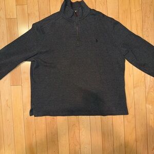 Polo by Ralph Lauren Gray Zip Up Sweater
